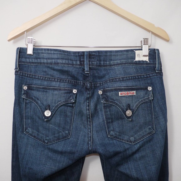 Hudson Crop Beth Baby Boot Dark Wash Size 26 - Picture 7 of 12